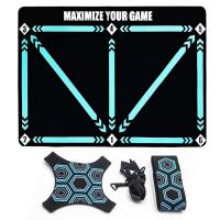 New Soccer Training Mat with Ball Rebounding Belt