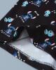 New Men&rsquo;s Size XL Stitch & Lilo Print Boxer Briefs Soft Comfortable, Elastic Waistband, Black with Blue & Pink Medium Elasticity 93% Polyester 7% Elastane Machine Wash Stock photos added - 3