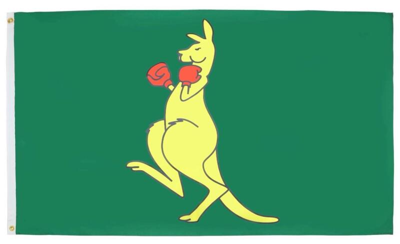 New Very Large AZ FLAG Boxing Kangaroo Flag, 250x150cm
