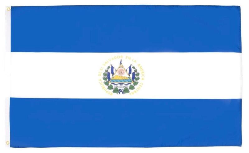 2 New AZ FLAG El Salvador Flags, 150x90cm