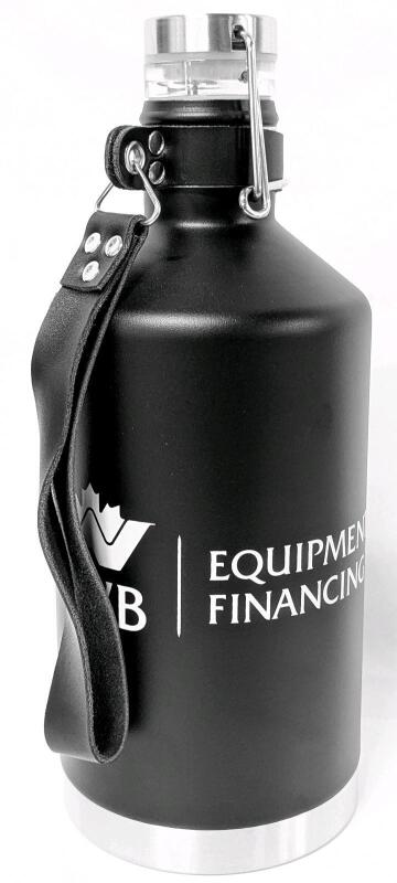 New WE ARE NOW 64oz / 1893ml Stainless Steel Howler Growler with Carry Strap, Branded CWB Equipment Financing