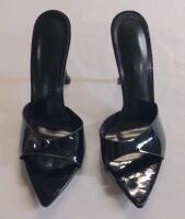 New Size EUR 38, Glossy High heels, Black