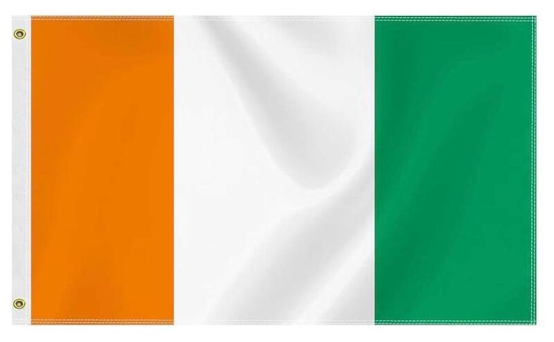 5 New AZ FLAG C&ocirc;te d'Ivoire (Ivory Coast) Flags, 150x90cm