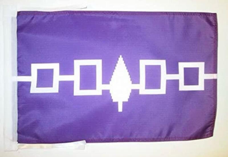 3 New AZ FLAG Iroquois Flags with Cords, 45x30cm