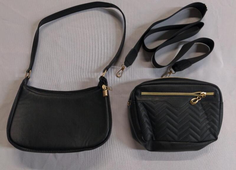 New Purse and Crossbody Bag, Black