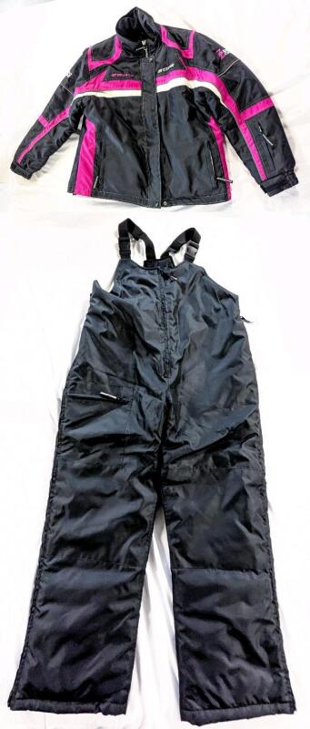 Size XL Women's ZERO ONE Snowmobile Jacket & Bib Snow Pants Set