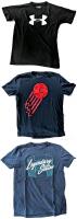 3&times; Size YOUTH Large UNDER ARMOR Loose Graphic Tees