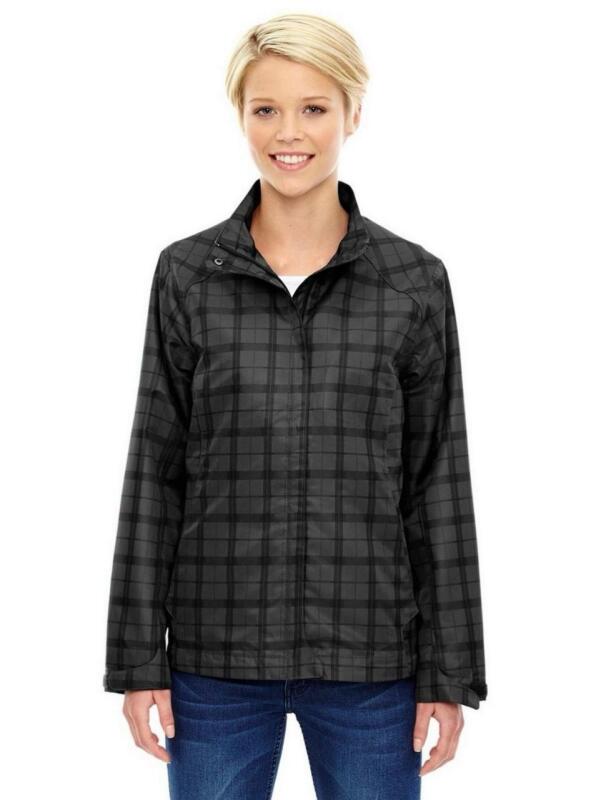 New Women&rsquo;s Size M North End 78671 Women's Locale Lightweight City Plaid Jacket