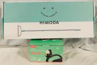 2 New Home Products, Includes Himoda Extendable Pet Hair Remover (Up to 58&rdquo;) and 2 in 1 Stroller Cup and Phone Holder