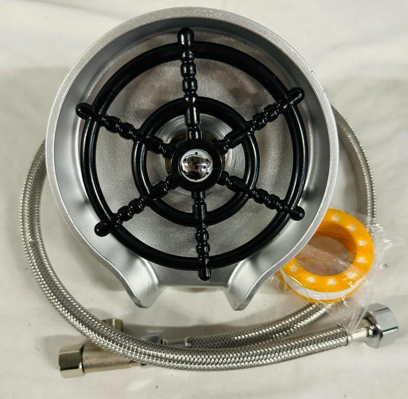 New Glass Rinser with Hose and Teflon Tape