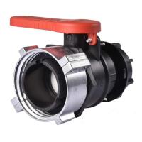 New TOCHUN 75mm IBC Tote Tank Adapter Ball Valve - NPT DN50