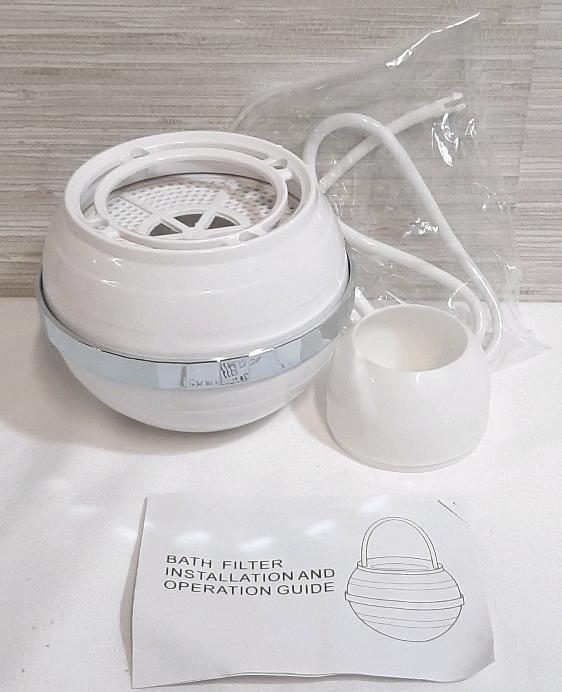 New Circular Bath Filter | Measures 4&frac12;" Diameter, 4" Tall