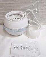 New Circular Bath Filter | Measures 4&frac12;" Diameter, 4" Tall