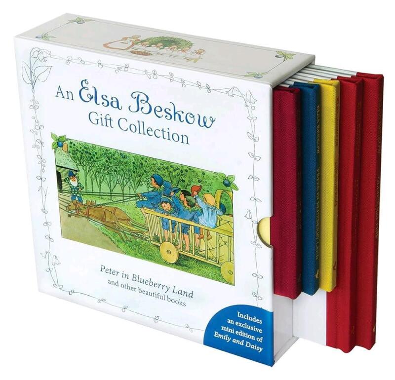 New Sealed AN ELSA BESKOW GIFT COLLECTION, Peter in Blueberry Land And Other Beautiful Books, 5-Book Collection, Hardcover | Retails $61!