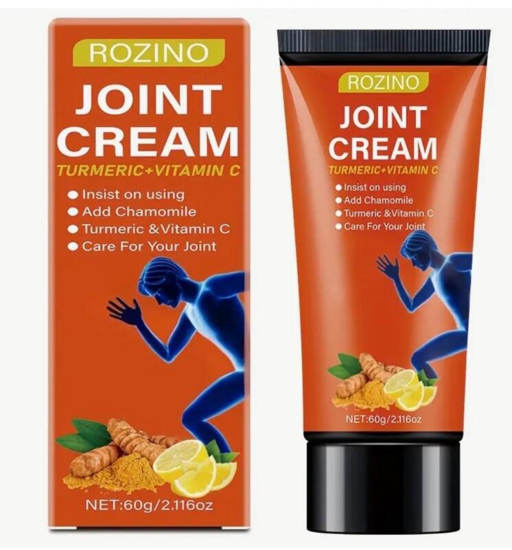 New Sealed 60g Gentle Turmeric Vitamin C Joint Massage Cream | Suitable for Hand, Joint, Neck, Foot, Shoulder, Body Care, Smooth, Full Body Joint Care Stock photos added Ex: 2028/04/01