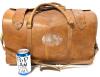 Large Vintage Travel Bag, 19" &times; 11.75" &times; 13", No Odor, Without Key, Would Benefit From Being Oiled / Treated - 2