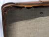 Large Vintage Mid Century Modern Leather Suitcase, 24" &times; 9" &times; 18.75", Locks Do Not Set Easily, Wear On Inside, No Odor, Without Key - 5