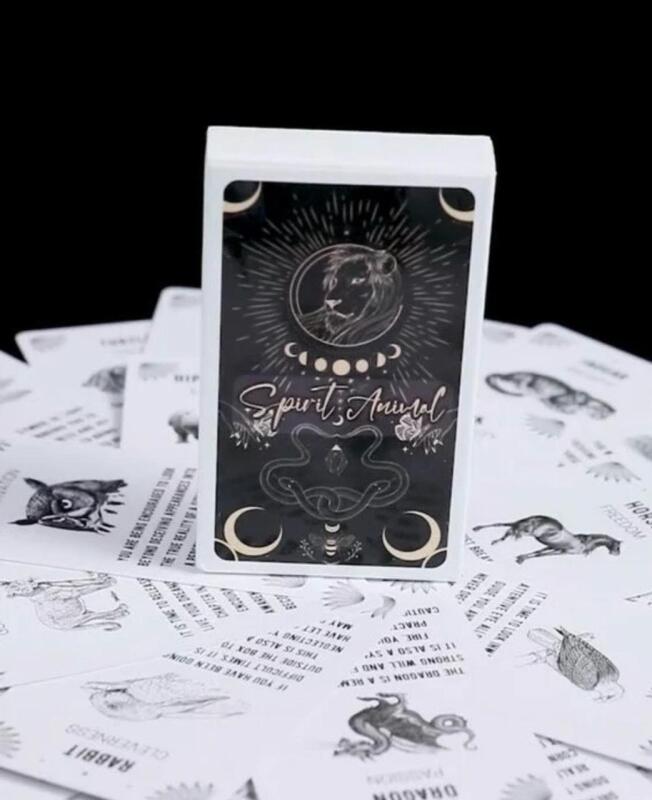 New Sealed Spirit Animal 54 Card Deck Connect with the Wisdom of Animals for your Personal and Spiritual Journey Stock photos added