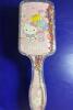 Sanrio Hello Kitty Filled with Glitter Sparkles Inside Cushion Hair Brush - Kitty Face Design, Soft Rubber Teeth, ABS Anti-Slip Handle, Wide-Toothed Floating Sand Sequins Approximately 8 inch - 3