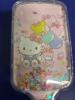 Sanrio Hello Kitty Filled with Glitter Sparkles Inside Cushion Hair Brush - Kitty Face Design, Soft Rubber Teeth, ABS Anti-Slip Handle, Wide-Toothed Floating Sand Sequins Approximately 8 inch - 5