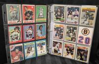 1969-2024 Boston Bruins NHL Hockey Cards 200+ Cards in Binder