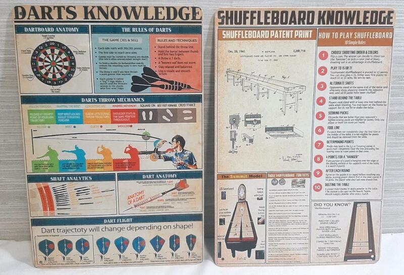 2 New Metal Signs | Game Knowledge