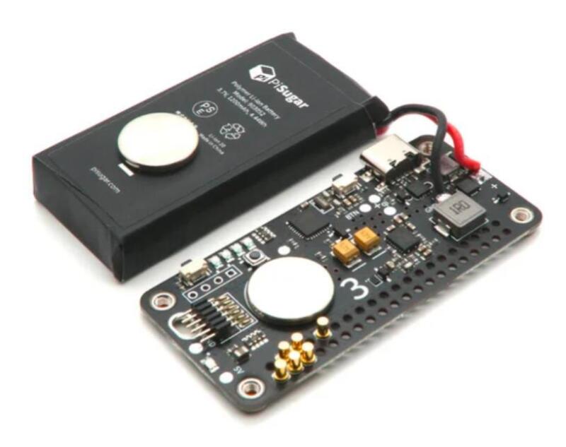 As New PiSugar 3 1200mAh Raspberry Pi Zero Battery.