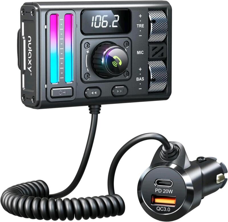 As New KM36 Bluetooth 5.3 Car Adapter