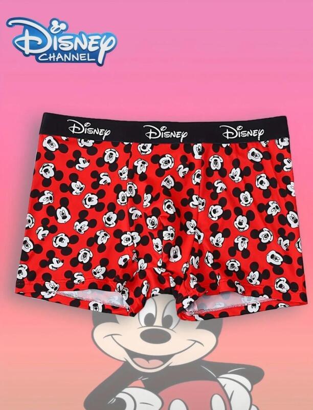 New Size XL Disney Mickey Mouse Men&rsquo;s Soft Underwear Elastic Waistband 93% Polyester 7% Elastane Medium Stretch Machine Wash Stock photos added