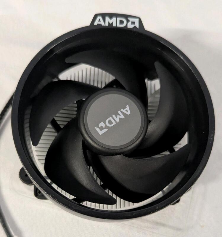 Amd Wraith PC Cooling Fan 3.75" Across.