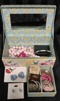 Great Lot Jewelry with Jewelry Box