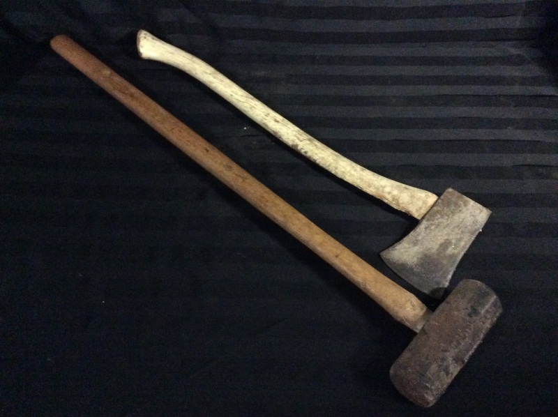 Vintage Mallet & Ax