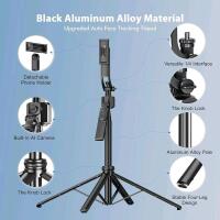 As New FOURPILLARS 68"/173cm Extendable Auto Face Tracking Tripod with Stand, 360&deg; Rotation Tripod for Smartphones.