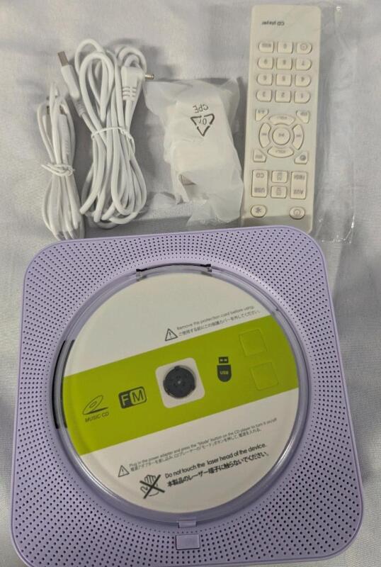 As New Bluetooth CD Player.