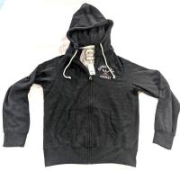 New Size Small Men's CAMPUS CREW Embroidered Sunshine Coast Zip-Up Hoodie. Retails $90!