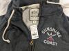 New Size Small Men's CAMPUS CREW Embroidered Sunshine Coast Zip-Up Hoodie. Retails $90! - 2
