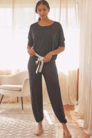 New Size Large Women's ANTHROPOLOGIE Eberjey Long-Sleeve Slouchy PJ Set | Retails Over $160!