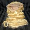 New 26" Long Synthetic Wavy Blond Hair Full Lace Wig - 5