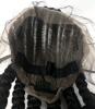 New 30" Long Lace Front 6-Braid Wig With Braid Beads, Wig Cap & 3D Wispy False Eyelashes (Unable to Determine if Human Hair Or Artificial) - 6