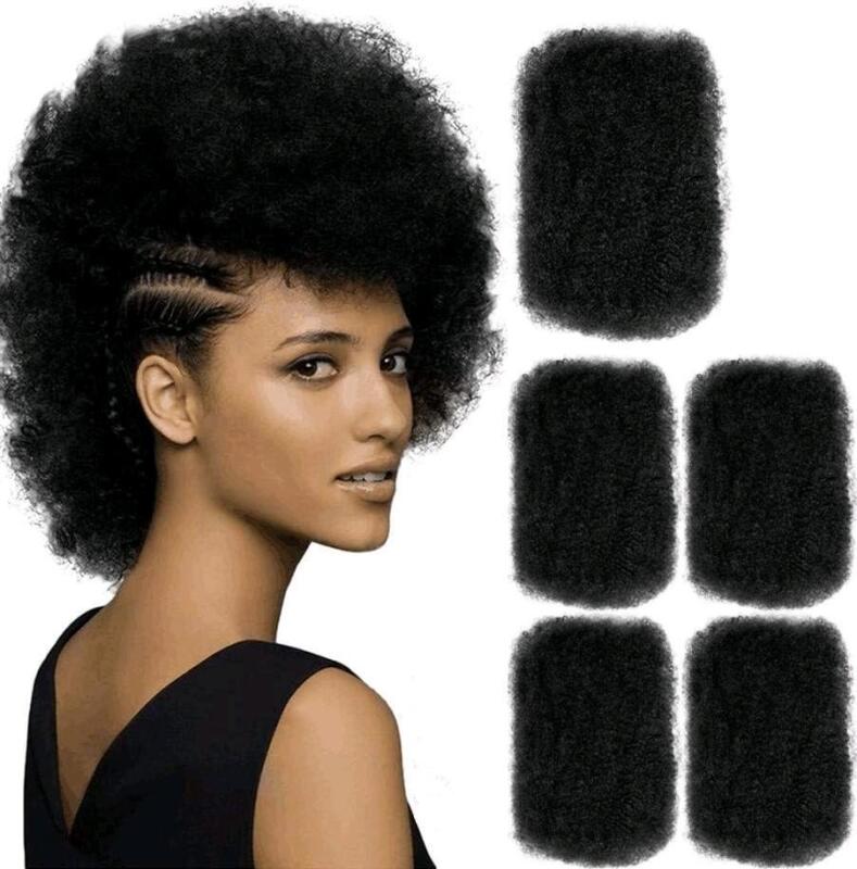 5 New 12" Bundles of Kinky, Textured Hair For Braiding, Hair Extensions, Crafting+ (Unable to Determine If Human Or Artificial)