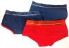 3 New Size Large Men's Low-Rise Cotton Blend Briefs With Stretch - 2