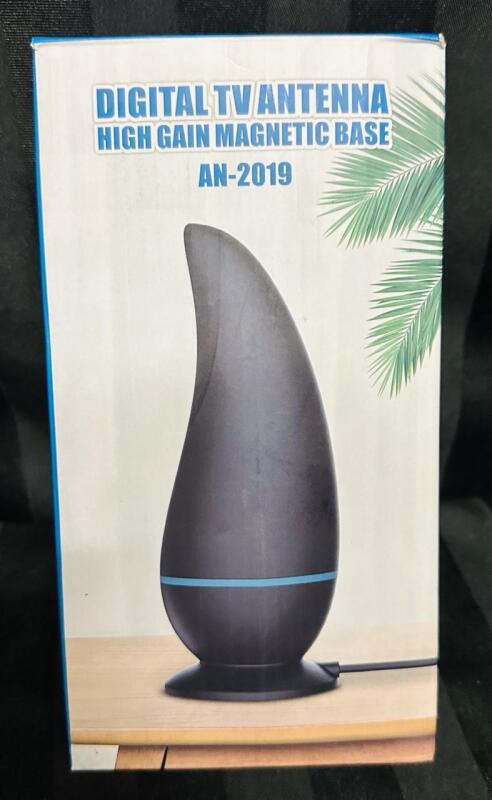 Digital TV Antenna with High Gain Magnetic Base, AN-2019