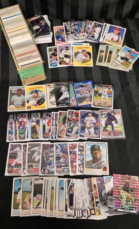 1978-202 MLB Baseball Cards 675+ Cards