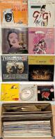 40+ Assorted Vintage Records: Soundtracks, Musicals, JFK, Christmas+ More & 3&times; 45RPM Record Collections