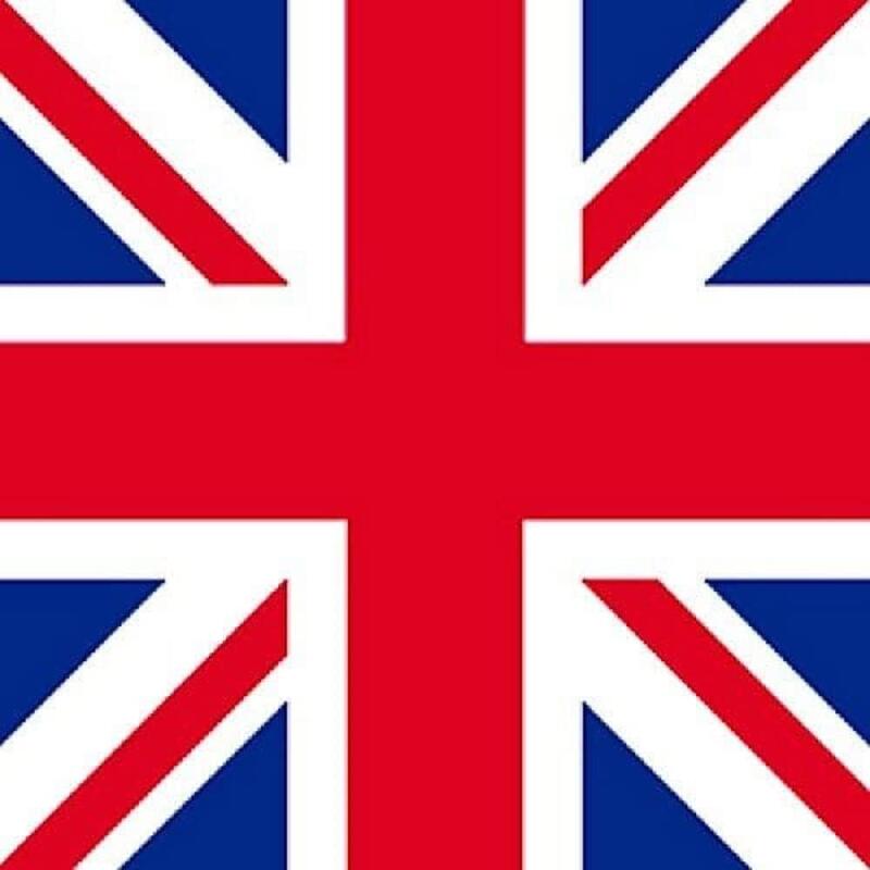 5 New AZ FLAG Union Jack Flags, 50x50cm