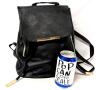 New Bucket Backpack Faux Leather, 9.75" &times; 6.75" &times; 9.75" Tall - 2