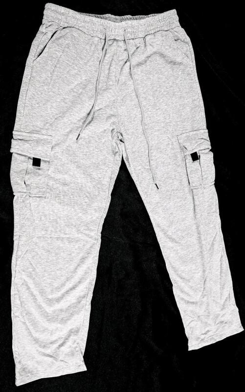 New Size Large Men's MANFINITY Cargo-Style Jogging Pants