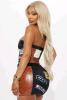 New Size Med Women's FASHION NOVA Always Over The Top Faux Leather Skirt Set | Retails $85 - 2