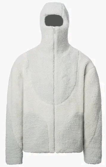 New Size Large Men's ADKTVS Polar Fleece Jacket in Mirage Grey