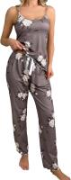 New Size Large Women's 2pc Lightweight Floral Pajama Pants & Sleep Tank Set